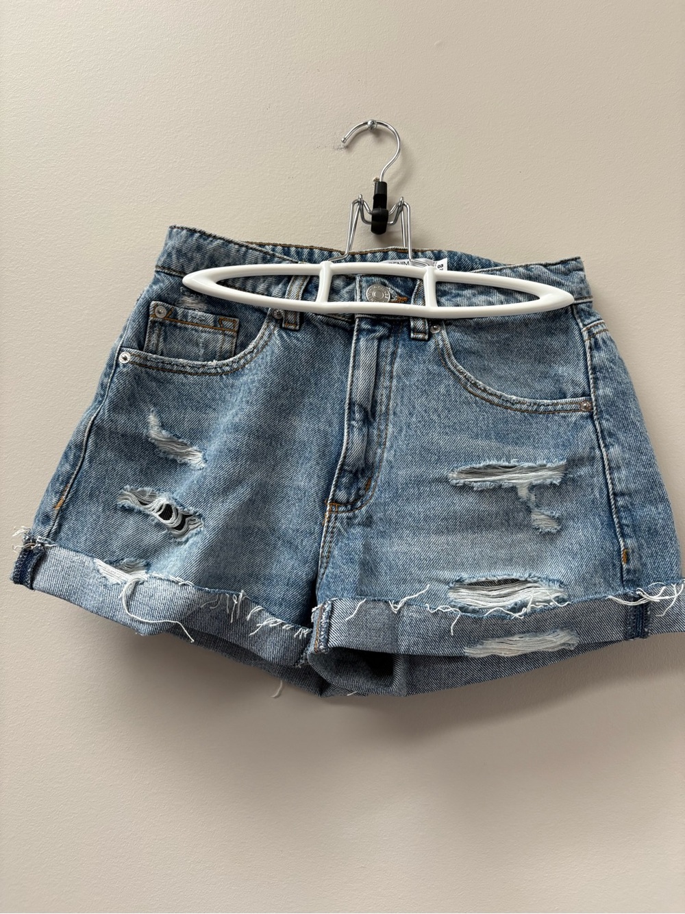 Garage Denim Jean Shorts - Blue